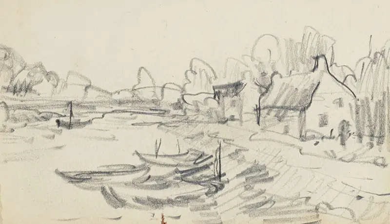 Alfred Sisley Drawings